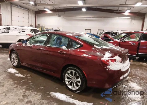 2016 Chrysler 200 S z USA, uszkodzony, nr VIN 1C3CCCDG0GN186976